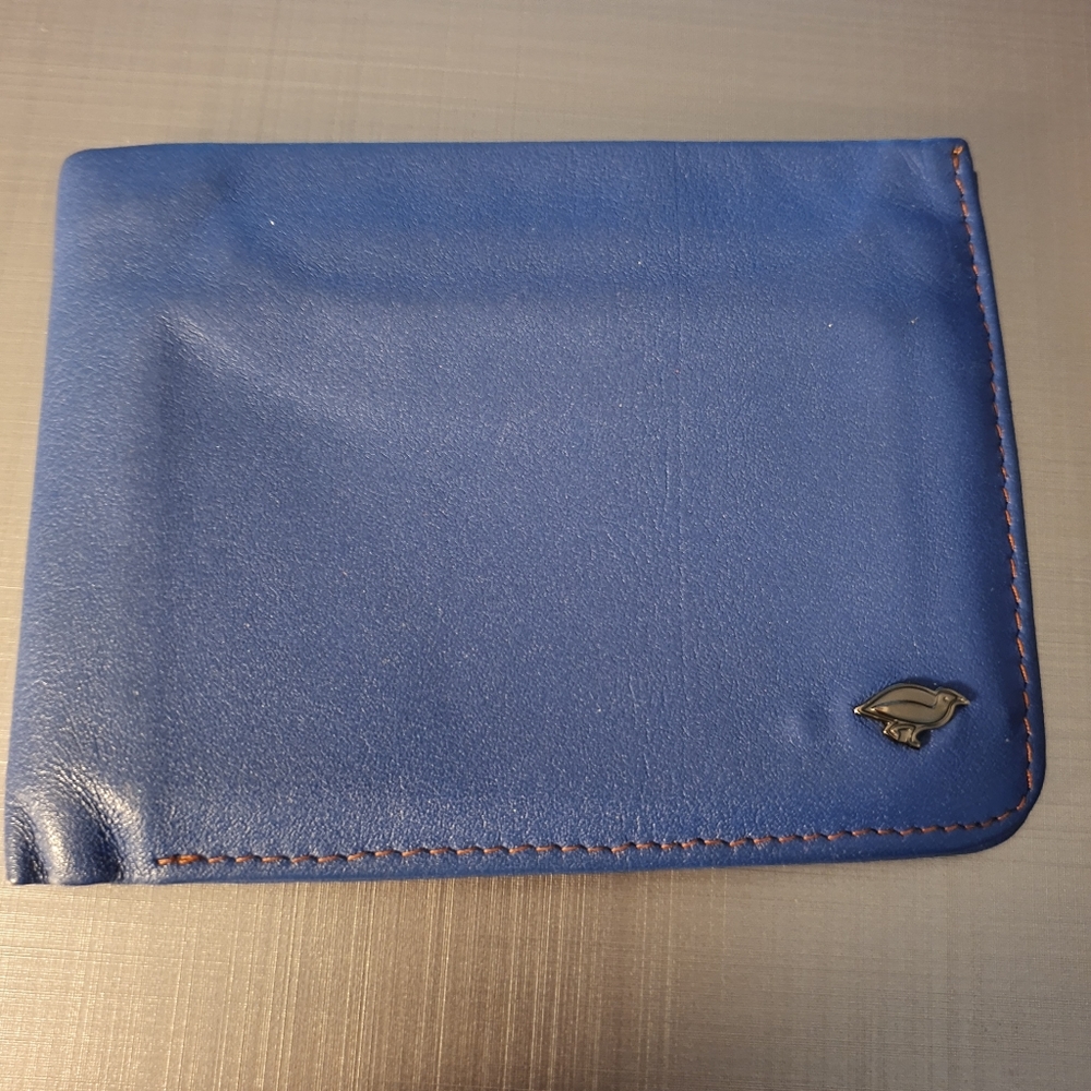 Ikepod Blue Mens bifold Wallet